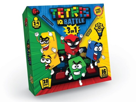 Розвиваюча гра "Tetris IQ battle 3in1", укр