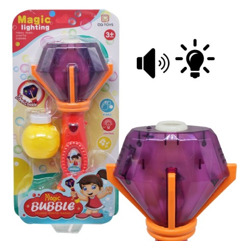 Мильні бульбашки "Magic lighting", коралові