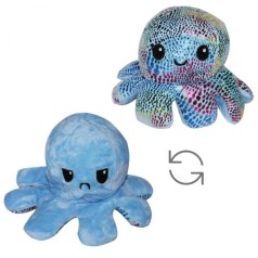 Игрушка-перевёртыш "Mood octopus", синий