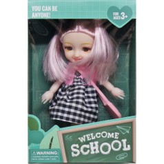 Кукла "Welcome to school", 15 см (вид 4)