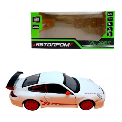 Машина мет. 1:32 Porsche 911 GT3 RS (БЕЛЫЙ)