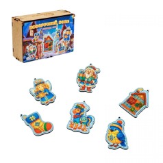 Новогодний бокс-пазлы "Составь сам"