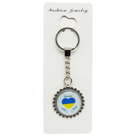 Брелок металлический