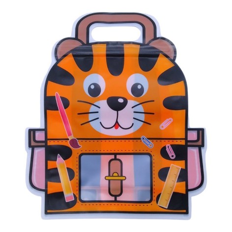 Zip-пакет Тигр 20,5*17,5 см
