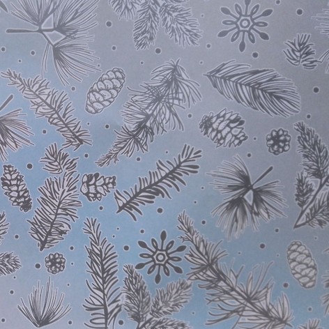 Бумага подарочная (100х70 см), 1 лист