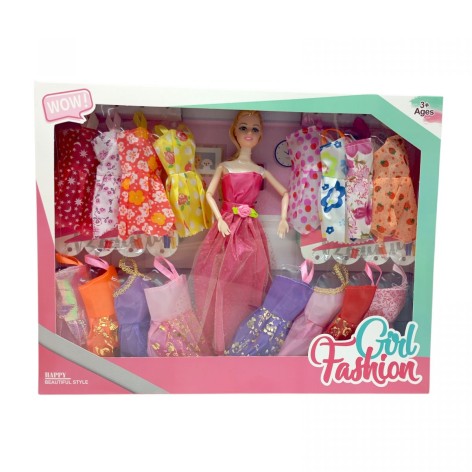 Кукла 29см с нарядами кор.42*6*32 см.