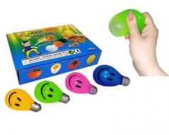 Набор антистресс игрушек "Лампочка", 12 штук