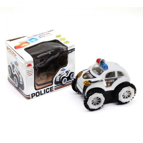 107199 [GS117] Перекрут GS 117 (192/2) "Поліцейська машина", на батарейках, підсвічування мигалки, в коробці [Коробка]