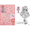 Книжка-розмальовка зі стікерами "Fashion Show LaRose"
