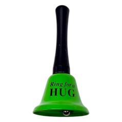 Колокольчик длинный "HUG" 12,5 см (ЗЕЛЕНЫЙ)