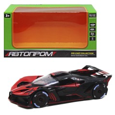 Машинка металлическая "Bugatti Bolide" из серии "Автопром" (красная)