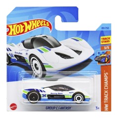 Базова машинка Hot Wheels GROUP FANTASY 34 WHITE+BLUE
