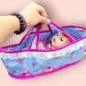 Пупс в люльке "Lovely Baby" (27 см.), голубой