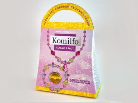 Набір для творчості "Komilfo", аксесуари модниці своїми руками