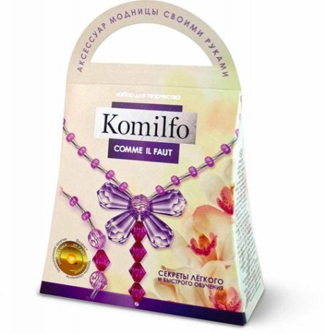 Набір для творчості "Komilfo", аксесуари модниці своїми руками