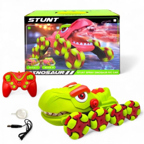 Машина на радіокеруванні "Трюкач-динозавр" (САЛАТОВИЙ)