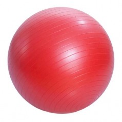 Мяч резиновый для фитнеса , 55 см (красный)
