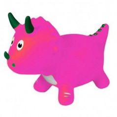 Прыгун "Динозаврик", розовый