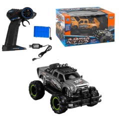 Машина на радиоуправлении "Raptor" серая