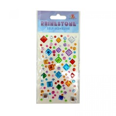 Стразы самоклеящиеся, 13*7,5см