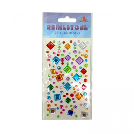 Стразы самоклеящиеся, 13*7,5см
