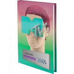 45067 [MTV20-199-2] Книга записна тверда обкл. А6, 80арк. кл. MTV-2