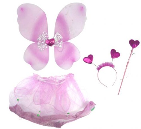 Карнавальний костюм "Метелик з бантиком" (рожевий)