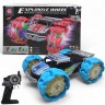 Машинка-перевертыш на радиоуправлении "Explosive wheel" (голубой)