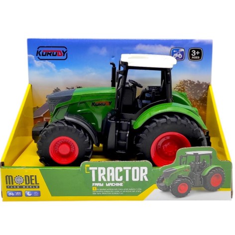 Трактор инерционный, в коробке 22*14,5*12 см