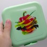 Ланч-бокс с рисунком, 0,7 л "Сэндвич" (МЯТНЫЙ)