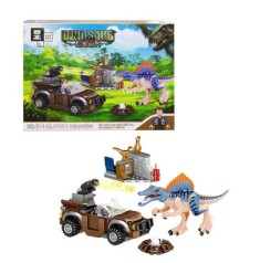 Пластиковый конструктор "Dinosaur", 183 дет