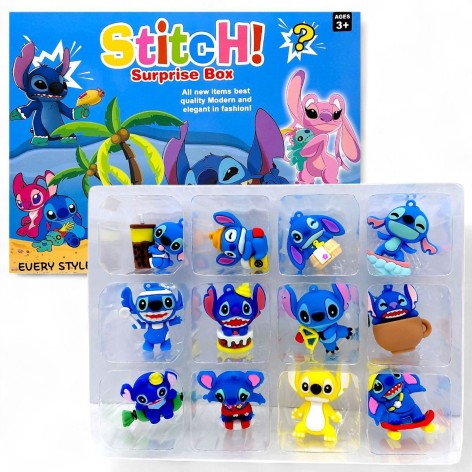Игровой набор "Стич" (адвент календарь) сюрприз-бокс
