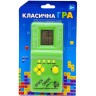 Электронная игра "Тетрис" 6,5*2*14,5 см (зеленый)