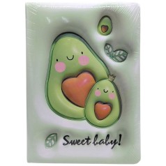 Блокнот 3D Фрукты, формат а5 (АВОКАДО)