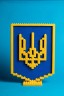 Конструктор "Pixel Heroes: Герб Украины", 332 дет.