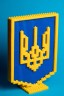 Конструктор "Pixel Heroes: Герб Украины", 332 дет.