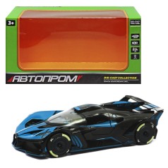 Машинка металлическая "Bugatti Bolide" из серии "Автопром" (синяя)