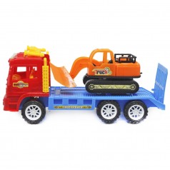 Набор машинок "Автовоз + оранжевый снегоочиститель"