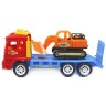 Набор машинок "Автовоз + оранжевый снегоочиститель"
