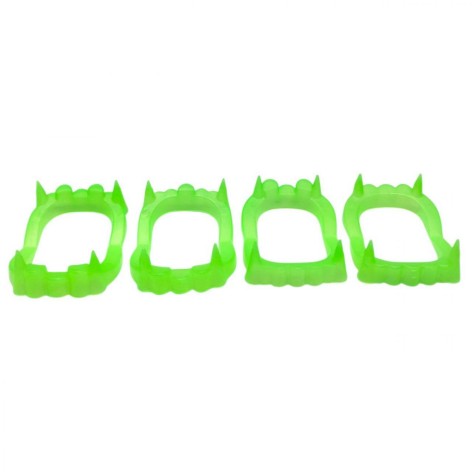 Іграшка-прикол "Зуби" неонові 4шт. м.SY2011-11A