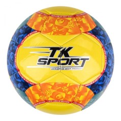 Мяч футбольный "TK Sport", желтый