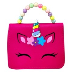 Сумочка детская "Цветной рог" (КРАСНАЯ)