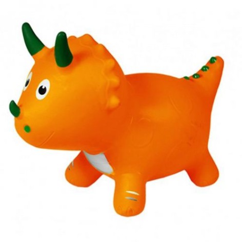 Прыгун "Динозаврик", оранжевый