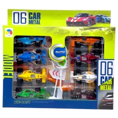 Игровой набор, 8 машинок + игровой ковер, короб. 23*16,8*3см