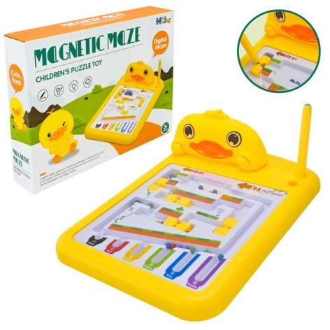 Мозаїка-магнітна (дощечка, паличка, завдання пройти лабіринт) коробка - 28,5х21,4х5,3 см