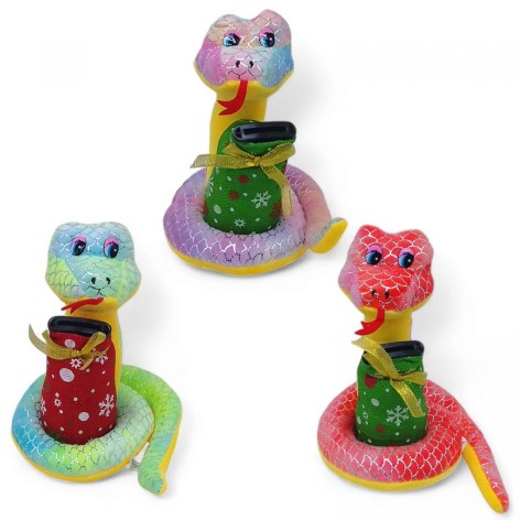 Копилка Змея, 20 см микс видов