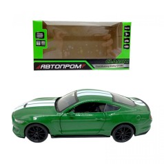 Машинка металлическая "АВТОПРОМ, Ford Shelby GT35", ЗЕЛЕНЫЙ (коробка - 16х7,5х8 см)