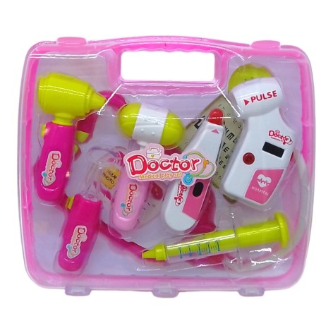 Лікарський набір, дитячий Рожевий