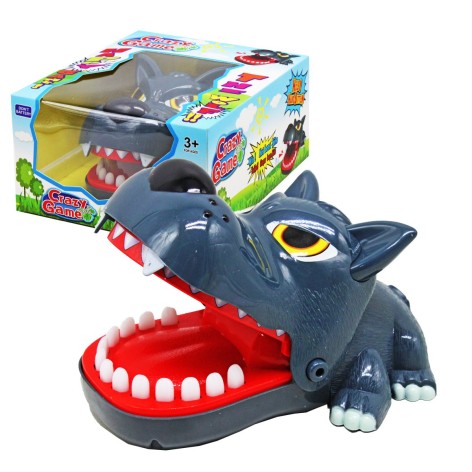 Игра-кусачка пластиковая "Волк-кусючка"