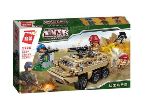Конструктор "BRICK: Combat zones" (161 деталь)